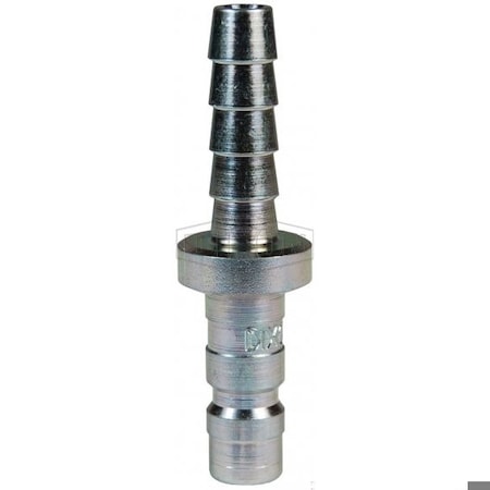 Dixon A Series High Pressure Quick Disconnect Pneumatic Plug, 1/4 in Nominal, Quick Disconnect Plug x Hose A2S2